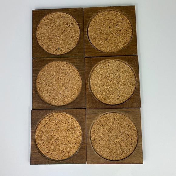 Gail Craft Wood Books 6 Coasters Vintage - Picture 8 of 10